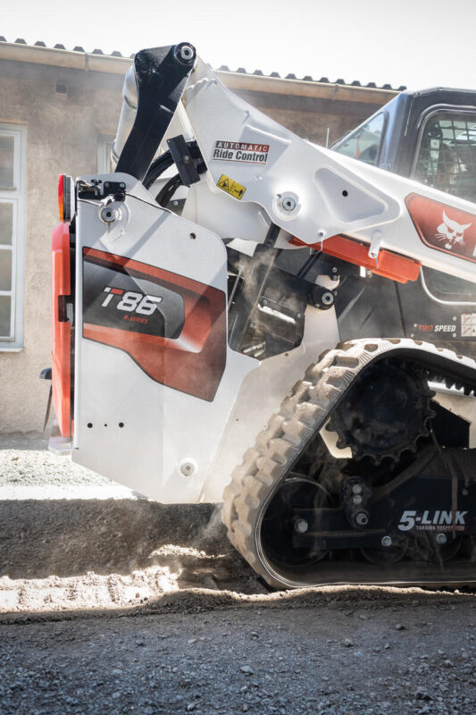 Chargeuse sur chenille bobcat T 86