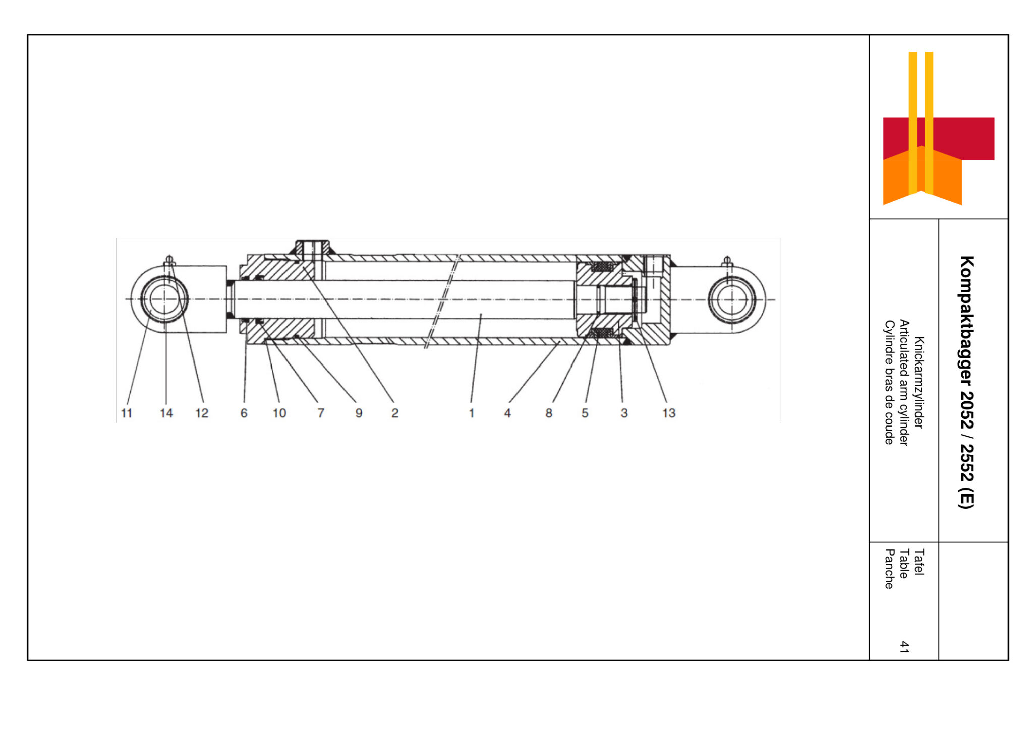Cylindre bras de coude